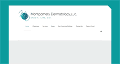 Desktop Screenshot of montgomery-dermatology.com